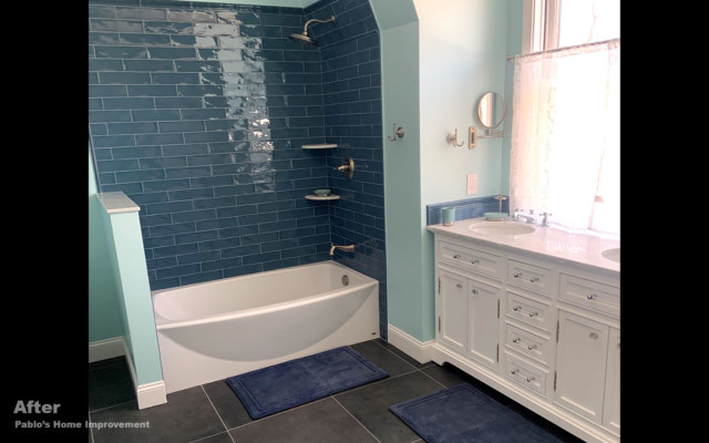 bathroom-renovation-teal-tile-dark-floor-after4a